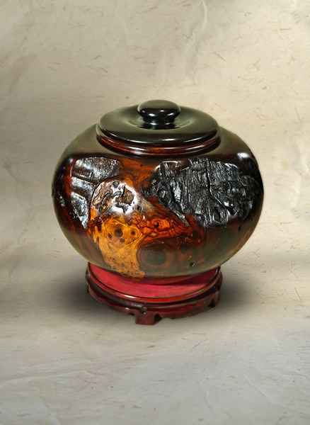 張國通 原味巧木 42X14X6 紅花梨