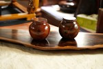 張國通 茶倉 10X9X9 10X9X9 94X22X14（座）黃連木 雀梅 黑柿木（座）