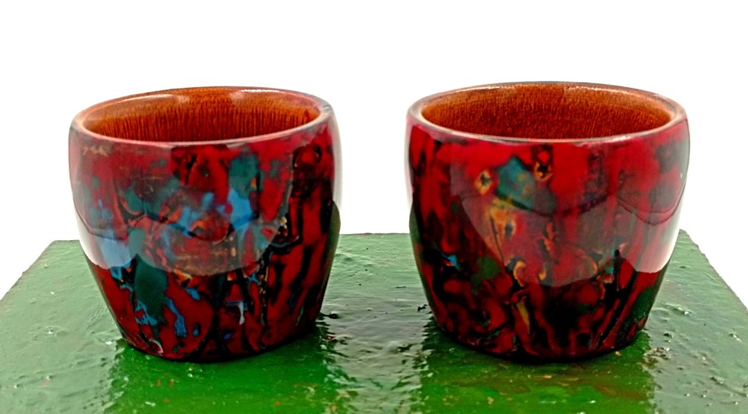 林杏 相遇酒杯 5.5X5 天然漆 金箔  螺鈿