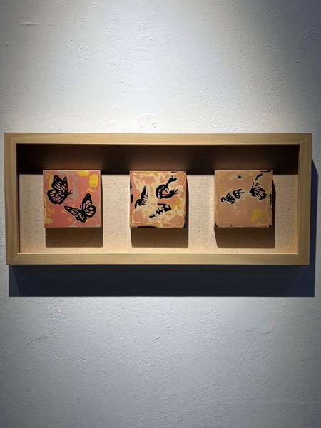 孫卓穎 約定 10X10 10X10 10X10cm 天然漆