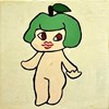 謝誼庭 芭樂妹妹系列-喜 10X10cm 腰果漆 變塗