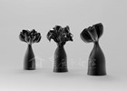 王亞韋 生息 11X11X16.5,12X12X18,14X12X19  樹漆 金粉 PLA