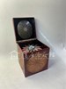 葉茂林 花與天空之城 8.5X7.5X7 樹漆 銅 合金 金箔 金 音樂盒機芯