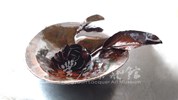 龔瑩慧 樹泊_憩 23X20X9 樹漆 紅銅 鋁合金