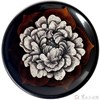 許玄昌 雞蛋花 24X24X3cm 天然漆 蛋殼