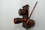 廖家慶 抹茶道具組 24X20X14cm 木胎 天然漆 梨子地粉 金箔 貝殼