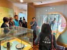 金蛇獻瑞臺中市漆藝協會第二屆會員漆藝聯展開幕式導覽解說1