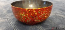 陳式敏-椀1 11.5X11.5X6 木胎  天然漆 螺鈿