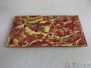 葉育男 火燄山 30.5X15.5X2.5 木胎 腰果漆