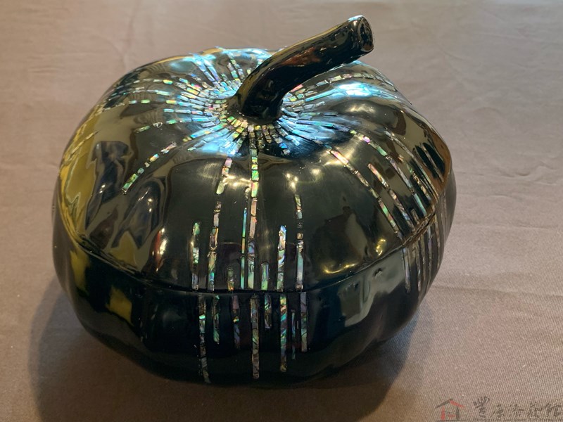 謝淑慧 光芒四射 19X19X18 南瓜脫胎