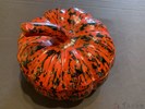 謝淑慧 紅韻 19X19X18 南瓜脫胎