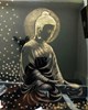 任夏文 光中極尊 30X36 木 布 天然漆 金粉