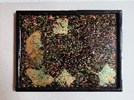 李春梅 幸福滿滿1 39X30 天然漆 木 布 蒔繪粉