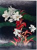 凃淑薰 暗香 40X30X1 天然漆 木 蛋殼 金蔥粉