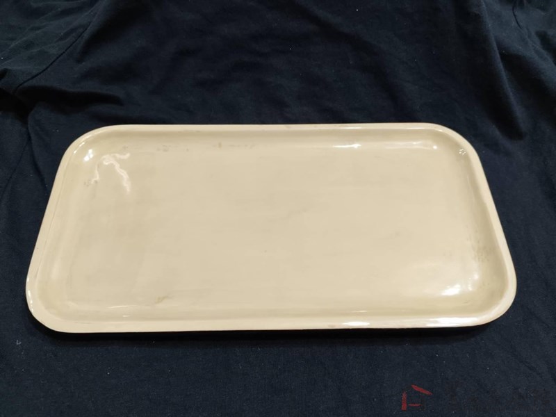 許力文 白雲 25X13X1.5 天然漆 布