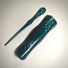 許玉潔 柳梢青(2) 茶則16.5X5.2 茶撥17.3X1.9 天然漆 螺鈿