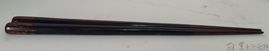 郭奉臨 木筷 12X6 天然漆 木