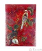 陳玉嘉 回眸 30X40X1 天然漆 木 布 珍珠粉