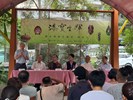 國立臺中教育大學美術系魏炎順教授致詞
