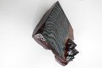 廖家慶-漆山水30X20X10cm 木胎、天然漆、貝殼粉、純金箔