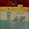 林政融 日常 30X30cm 天然漆