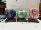 許立沂 沒事來找茶 8.5X7X11 石頭 木頭 漆