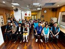 漆象萬千崔克英漆藝師生成果展開幕式合影留念