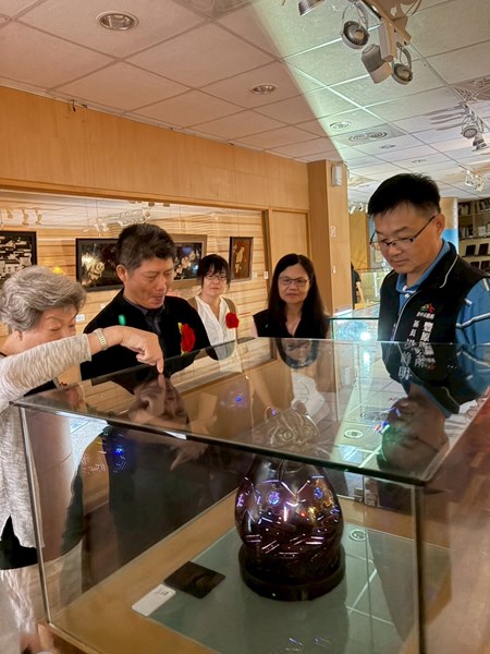漆象萬千崔克英漆藝師生成果展開幕式作品介紹與解說