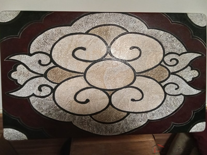 崔克英 吉祥如意一 70X42X22cm 天然漆 木胎