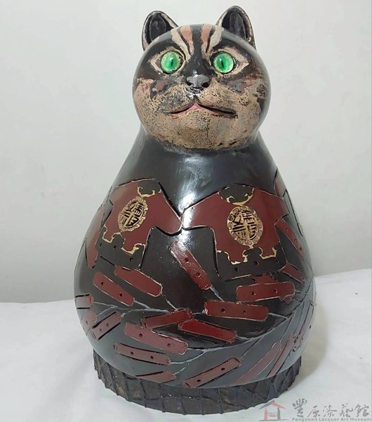 塗清祥 賜福 36X28cm 夾紵天然漆