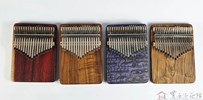 柯鴻權 17音拇指琴 12X17X5cm 大漆 金屬套件